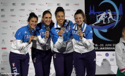 Europei scherma, l&rsquo;Italia chiude in testa nel medagliere