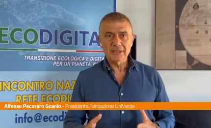 Pecoraro Scanio "Servono innovatori ecodigital per sfida green deal"