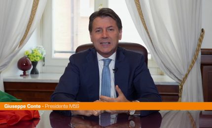 Conte "In piazza con il Tricolore per dire no a clima intimidazione"