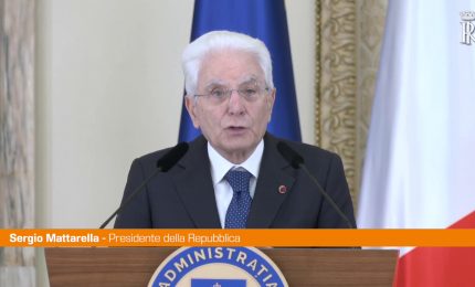 Mattarella "La sicurezza dell'intera Europa passa dall'Ucraina"