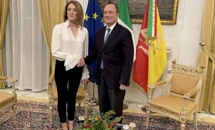 Ue, Schifani &ldquo;Congratulazioni e buon lavoro a Roberta Metsola&rdquo;