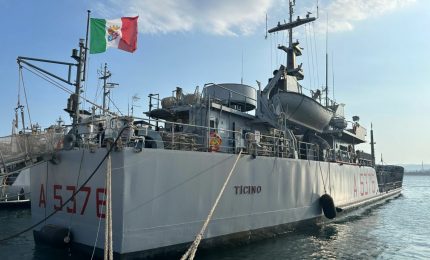 Emergenza siccit&agrave;, la nave &ldquo;Ticino&rdquo; diretta a Licata con 1200 metri cubi d&rsquo;acqua
