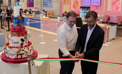 Inaugurata nuova area di servizio San Martino Est sull'A1