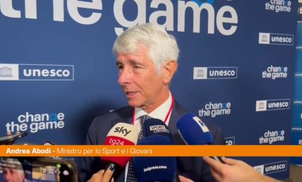 Abodi "Italia alla cerimonia nella stessa barca di Israele? Un piacere