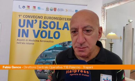Medicina aeronautica,Genco "Sicilia regione con pi&ugrave; mezzi elisoccorso"