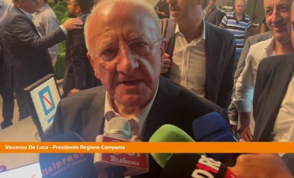 Fondi Fsc, De Luca "Hanno sottratto alla Campania quasi 2 mld"