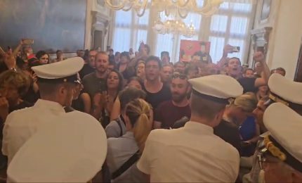 Occupata da cittadini la sede del Consiglio Comunale di Venezia