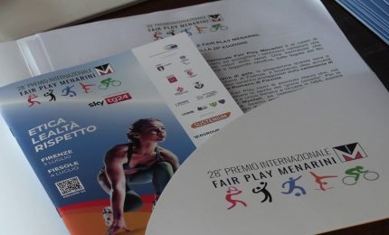 Conto alla rovescia per il Fair Play Menarini. Stasera la premiazione