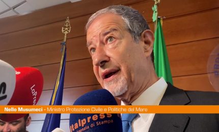 Musumeci "Contro la siccit&agrave; occorre pianificazione seria e concreta"