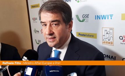 Pnrr, Fitto "Proficua collaborazione con i Comuni"