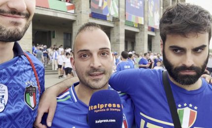 Tifosi azzurri con poca voglia di parlare dopo l'eliminazione europea