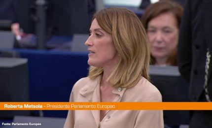Ue, Metsola "Democrazia non &egrave; scontata, dobbiamo fare di pi&ugrave;"