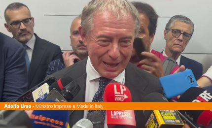 Urso "Crisi moda temporanea, pacchetto misure in prossima manovra"