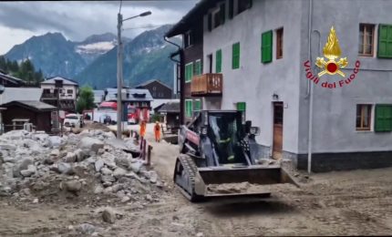 Maltempo, in Piemonte 374 interventi dei vigili del fuoco in 2 giorni