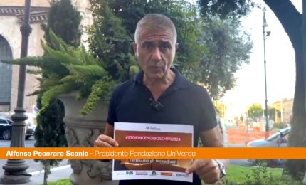 Pecoraro Scanio&ldquo;Pugno duro contro incendiari, siccit&agrave; aumenta allarme"