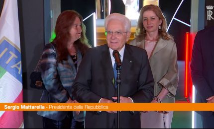 Mattarella "L'Italia ai Giochi manda segnali di amicizia e incontro"