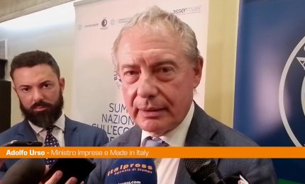 Industria, Urso "Dati incoraggianti, l'Italia reagisce meglio"