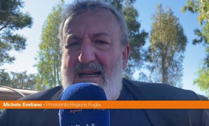 Emiliano "Patto coesione? Non &egrave; la Puglia che sta perdendo tempo"