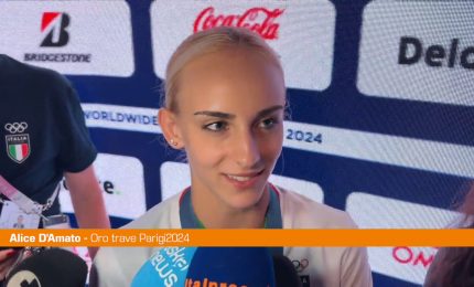 D&rsquo;Amato storico oro nella trave: &ldquo;Ancora non ci credo"