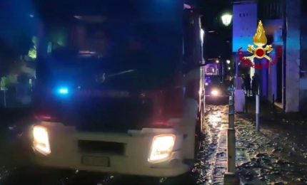 Frana nel casertano, dispersi madre e figlio