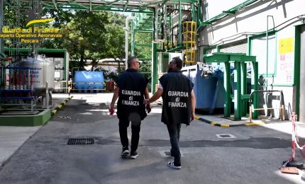 Messo sotto sequestro uno stabilimento chimico nel Pescarese