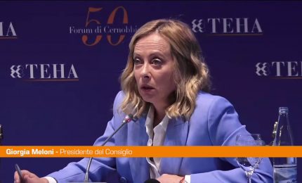 Meloni "Sull'Ucraina non dobbiamo mollare, il destino non &egrave; segnato"