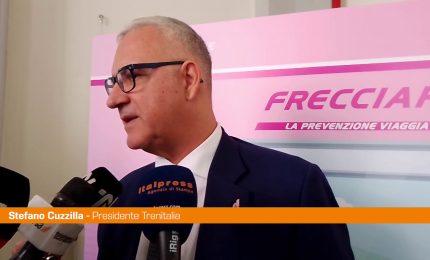 Cuzzilla "Con Frecciarosa sosteniamo la prevenzione"