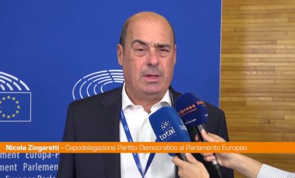 Ue, Zingaretti "Il problema pi&ugrave; grande di Fitto &egrave; il suo partito"