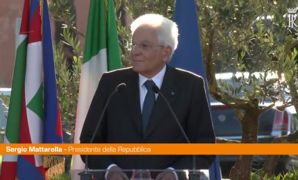 Mattarella "Dovere Paese rimuovere ostacoli, societ&agrave; aperta pi&ugrave; ricca"