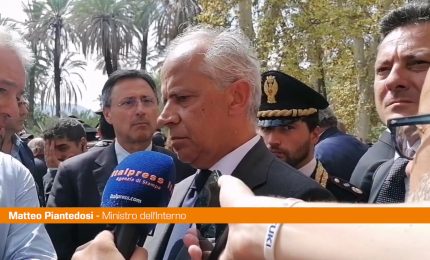 Piantedosi "La mafia uccide meno, ma non &egrave; meno insidiosa"