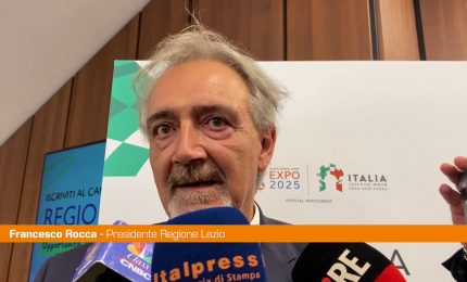 Expo2025, Rocca "Osaka sar&agrave; vetrina straordinaria per il Lazio"