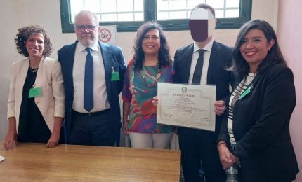 All&rsquo;Universit&agrave; di Palermo il primo laureato al Polo penitenziario