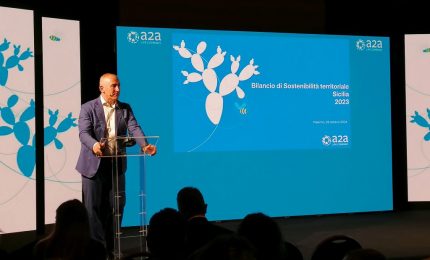 A2a, presentato a Palermo il Bilancio Territoriale di Sostenibilit&agrave; 2023