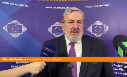 Coesione, Emiliano "Centralit&agrave; va bene ma facciamo Macro-Regioni"