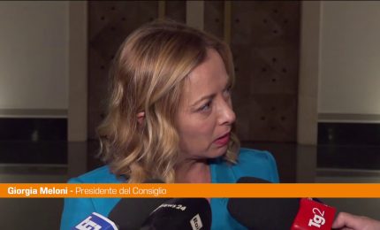 Migranti, Meloni "Non sono i giudici a stabilire se un Paese &egrave; sicuro"