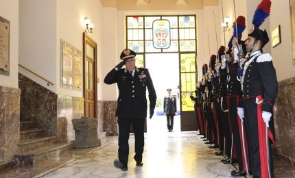 Generale Luzi in visita al Comando Interregionale Carabinieri &ldquo;Culqualber&rdquo;