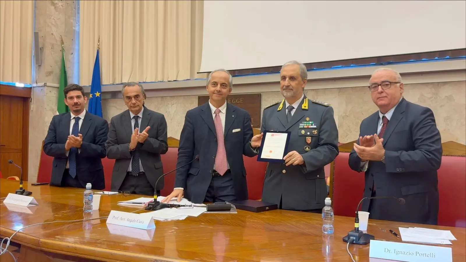 Premio &ldquo;Legalit&agrave; Fiscale&rdquo; al generale Gibilaro, Cuva &ldquo;Diffondiamo nuova cultura&rdquo;