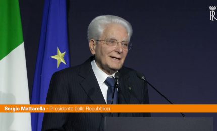 Mattarella "L'informazione non &egrave; un prodotto ma un bene essenziale"