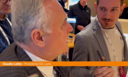 Lotito "La politica &egrave; una cosa, quella sportiva un'altra"