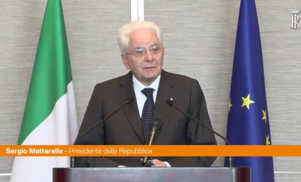 Mattarella "Volont&agrave; di intensificare rapporti bilaterali Italia-Cina"