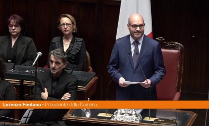 Fontana "Dialogo e solidariet&agrave; prevalgano su guerra e indifferenza"