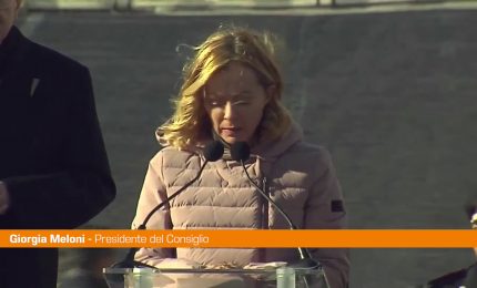 Meloni "Il metodo Giubileo dimostra che l'Italia pu&ograve; stupire"