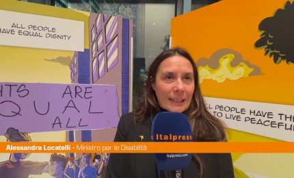 Disabilit&agrave;, Locatelli "All'Onu grande attenzione per modello italiano"