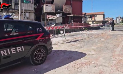 Esplosione a Catania per una fuga di gas, sequestrata area interessata