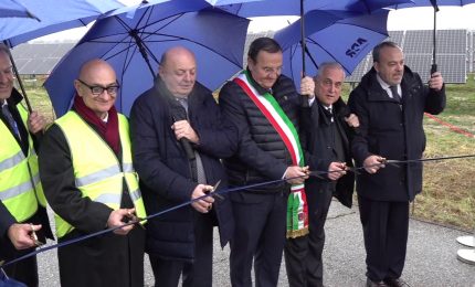 A Fiumicino il pi&ugrave; grande impianto fotovoltaico aeroportuale d'Europa