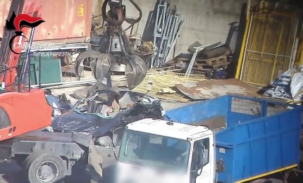 Scoperto traffico illecito di rifiuti nel reggino