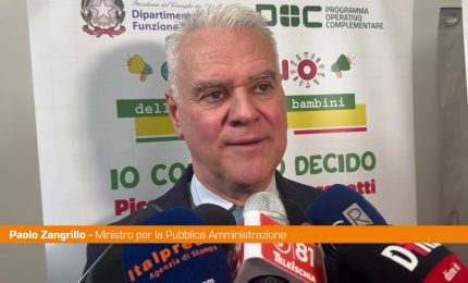 Caivano, Zangrillo "Bambini in Parlamento? Meloni sar&agrave; felice"