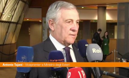 Ue, Tajani "Deve dialogare con gli Usa e fare salto di qualit&agrave;"