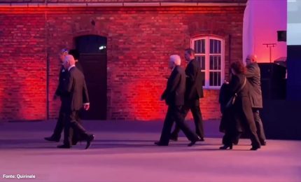 Il presidente Mattarella ad Auschwitz per 80 anni liberazione