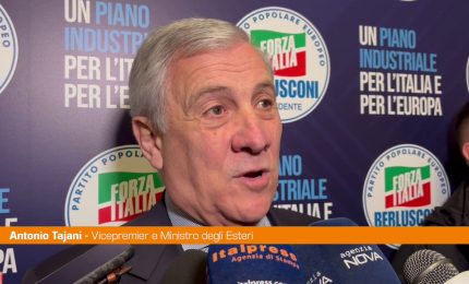 Ucraina, Tajani "Non siamo nemici della Russia ma costruttori di pace"